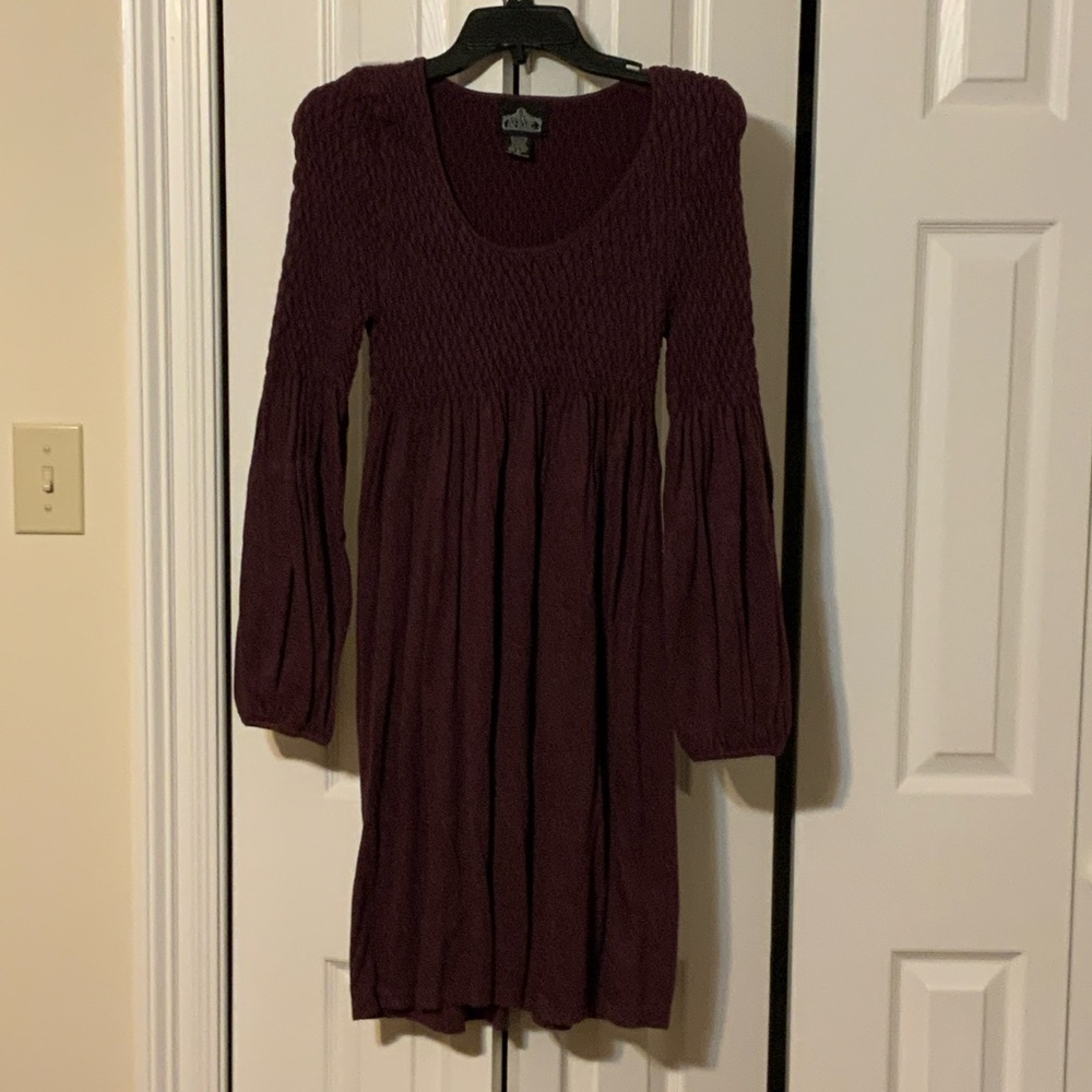 Angie Plum Textured Knit Top